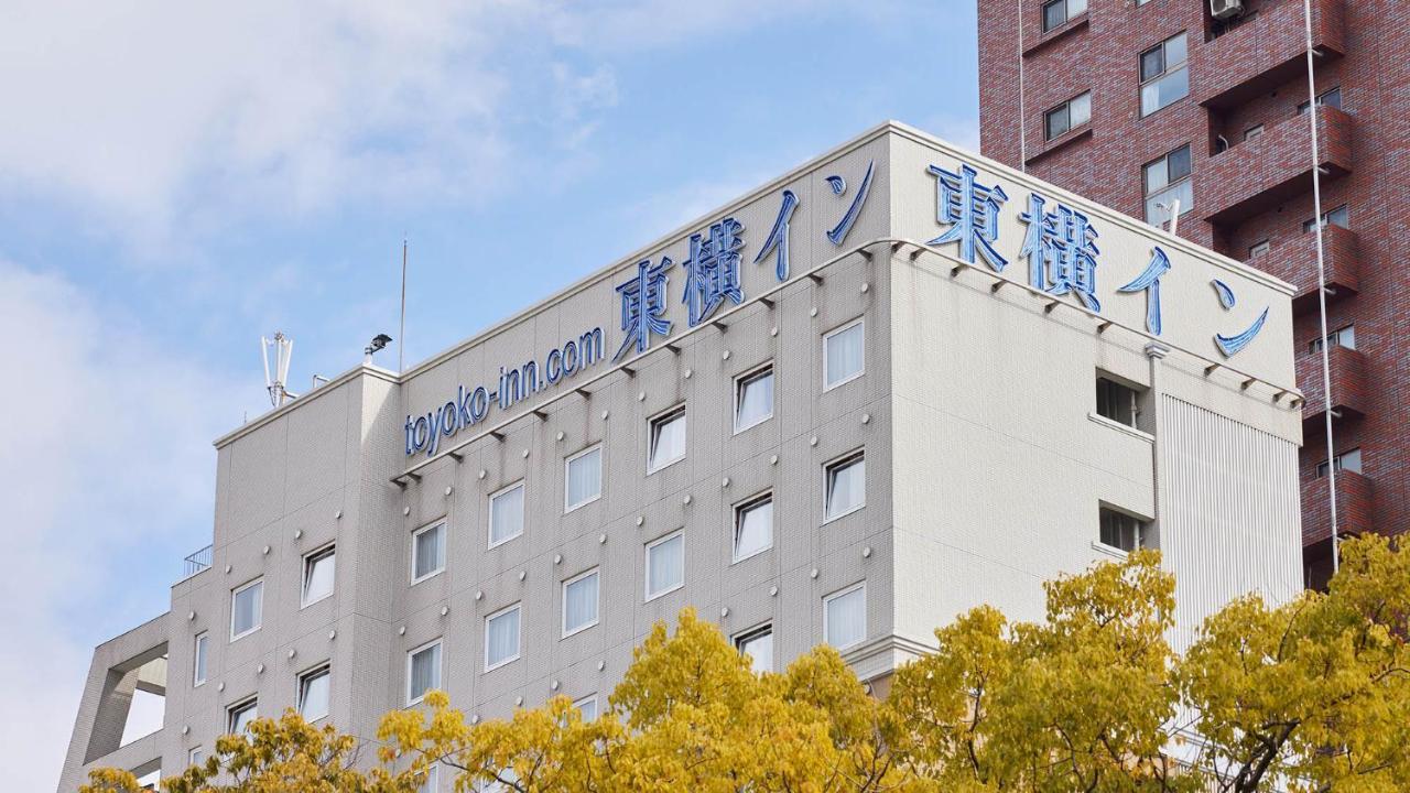 Toyoko Inn Hiroshima Heiwa-Odori Bagian luar foto