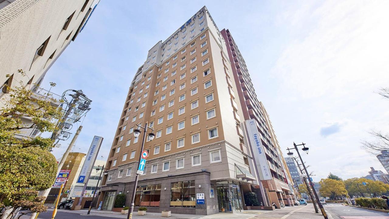 Toyoko Inn Hiroshima Heiwa-Odori Bagian luar foto